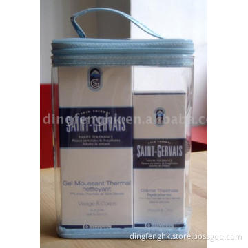 Transparent PVC cosmetic bag,clear pvc cosmetic bag,PVC cosmetic bag